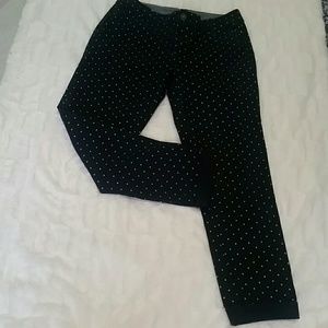TOMMY HILFIGER POLKA-DOT SKINNY JEANS NWOT